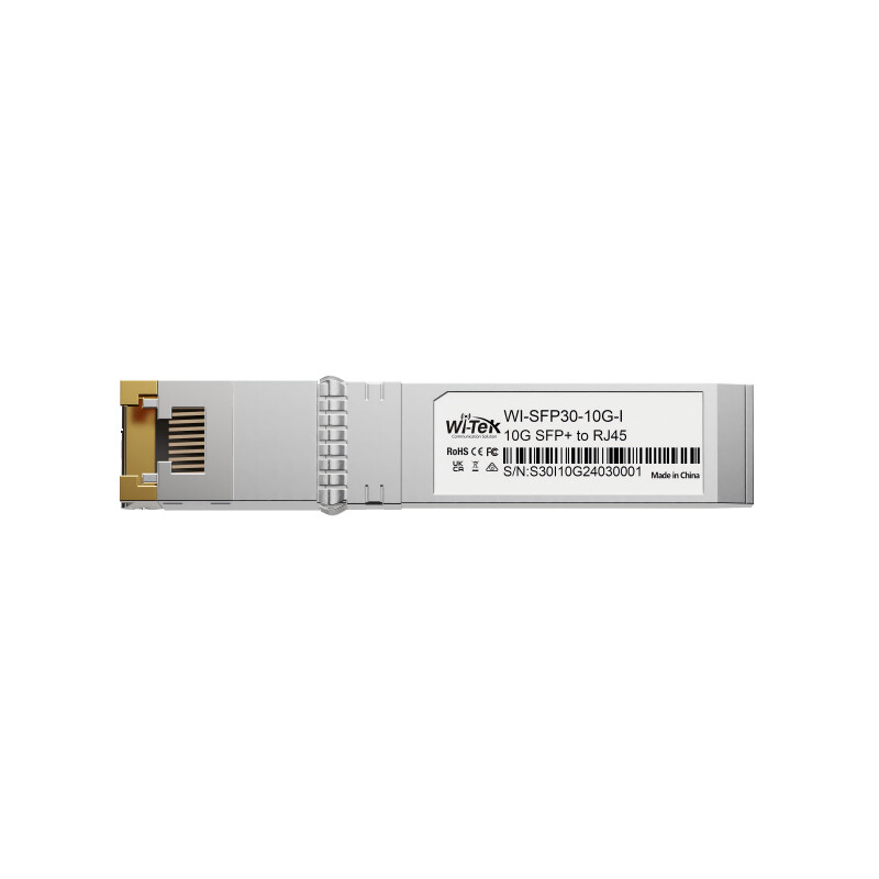 wi-tek Ethernet switch accessory sfp 10g rj45 adapter -40-85℃