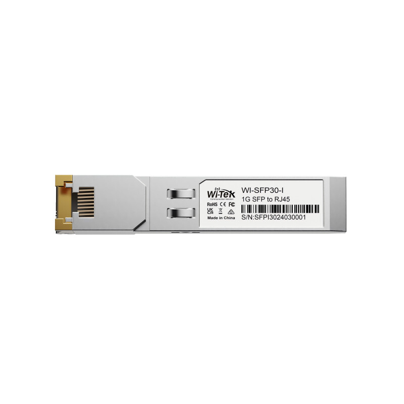 wi-tek Ethernet switch accessory sfp 1g rj45 adapter -40-85℃