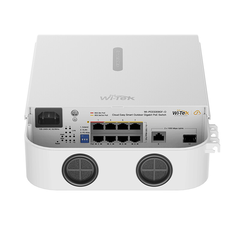 wi-tek Ethernet switch 10-port poe ip65 110w