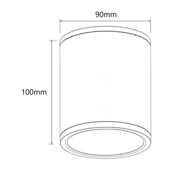 arten Downlight  specta 998lm 10w 3/4/5.7k 90 dim v