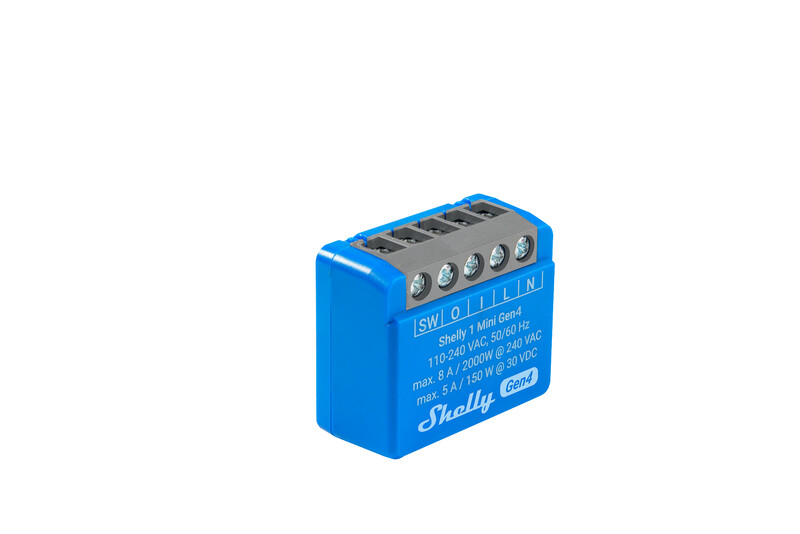 RELÄENHET SHELLY 1 MINI GEN4