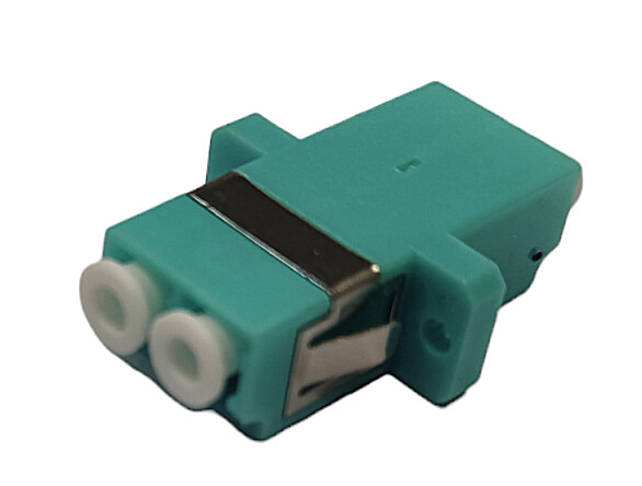 ADAPTER LC, OM3 MM, DX, AQUA