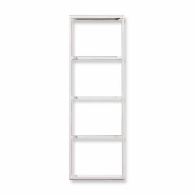 ensto Cover plate intro cover frame 4, 100mm, white