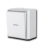 PUSH BUTTON SURFACE PB-6 IP44, WHITE
