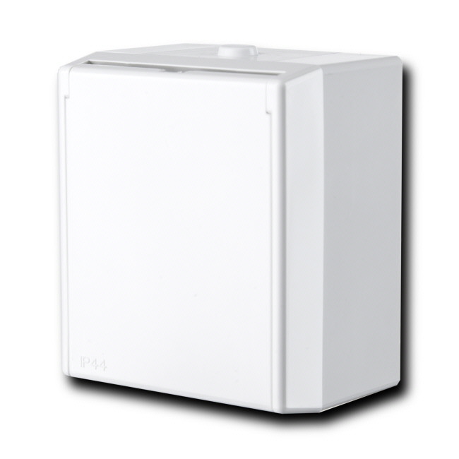 SOCKET OUTLET SURFACE SSO IP54, WHITE
