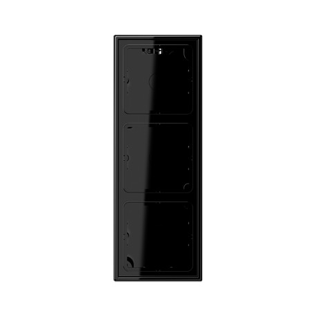 SURFACE MOUNTED BOX INTRO SURFACE CAP 3, BLACK