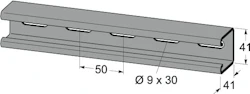 ANKERSKINNE 41X41 VARMF 0,75M MP-037Z