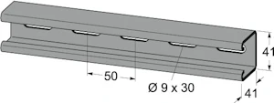 mp bolagen Ankarskena 41x41 mm mp-038s