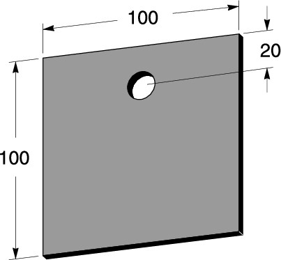 UNDERLAGSPLATE 100X100MM HVIT MP-962V