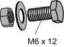 mp bolagen Skruvsats 100 st mp-855e2 skruvsats 100 st