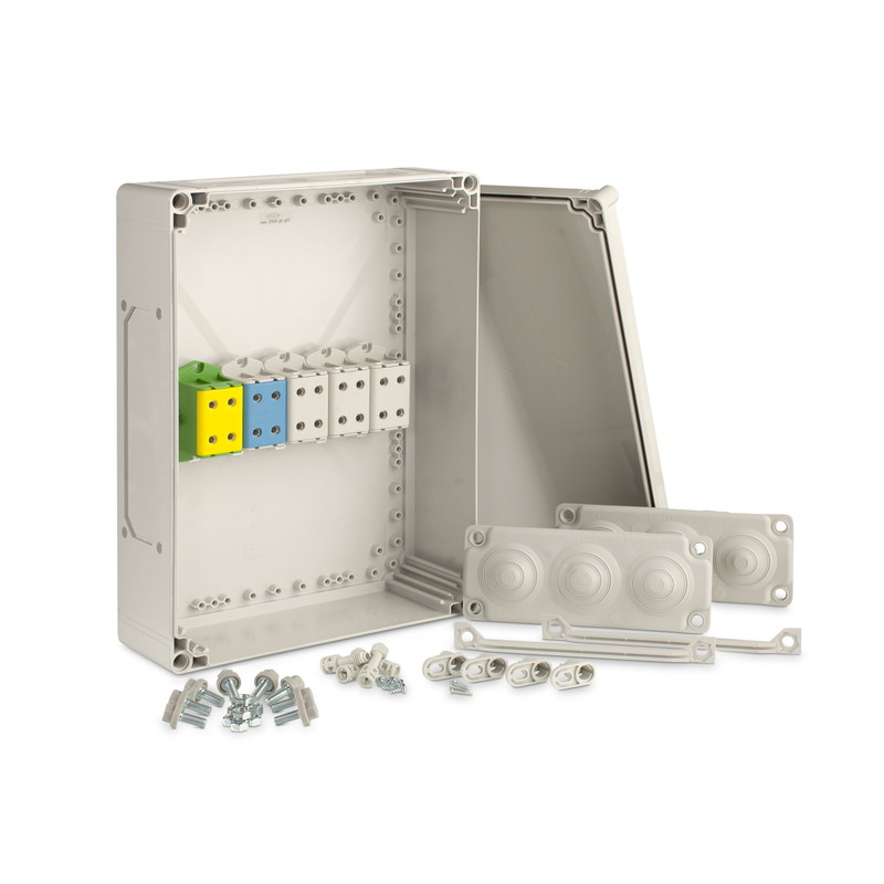 legrand norge Cubo t4 kapsling al/cu 2 x (5 x 16-70 mm²)