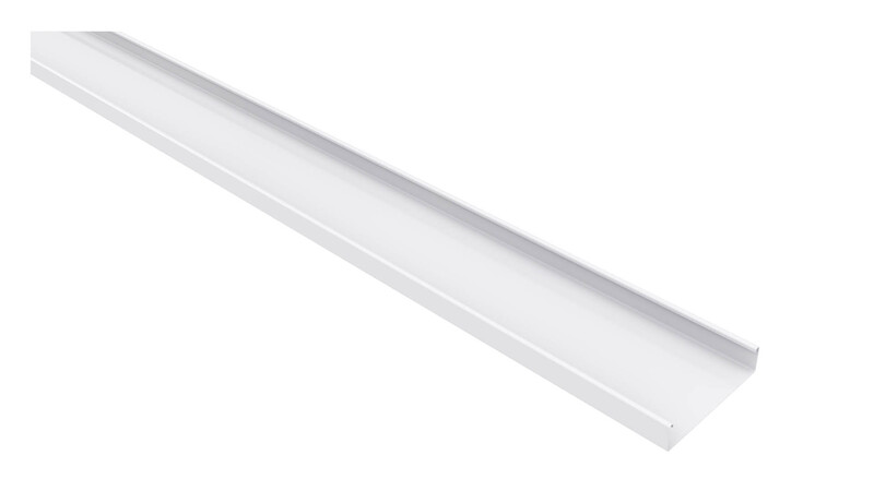 SEALED CABLE TRAY 3 M MP-330V. 150X45X3000 WHITE