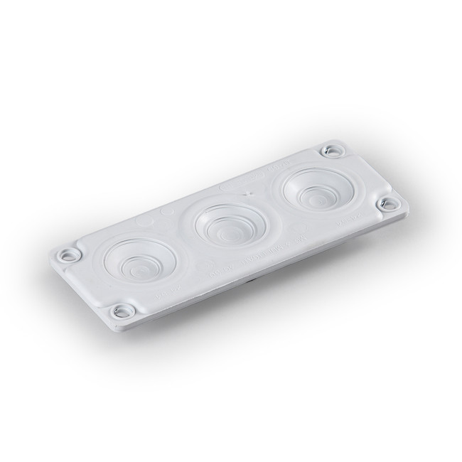 legrand norge Inlet flange f2204, 216x86mm, 3x24-60mm