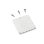 ÄNDSTYCKE TBD65-1, ANODISERAD I NAT