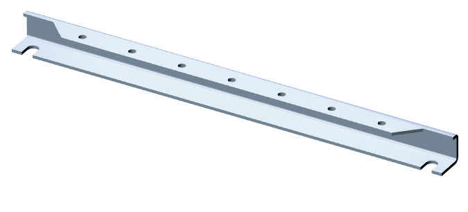ensto Profile for din-rail pre4.14, 400mm, pair, h=14mm