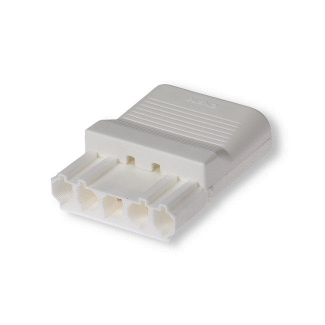 INSTALLATION COUPLER 5-WAY PLUG WITH STRAIN-RELIEF
