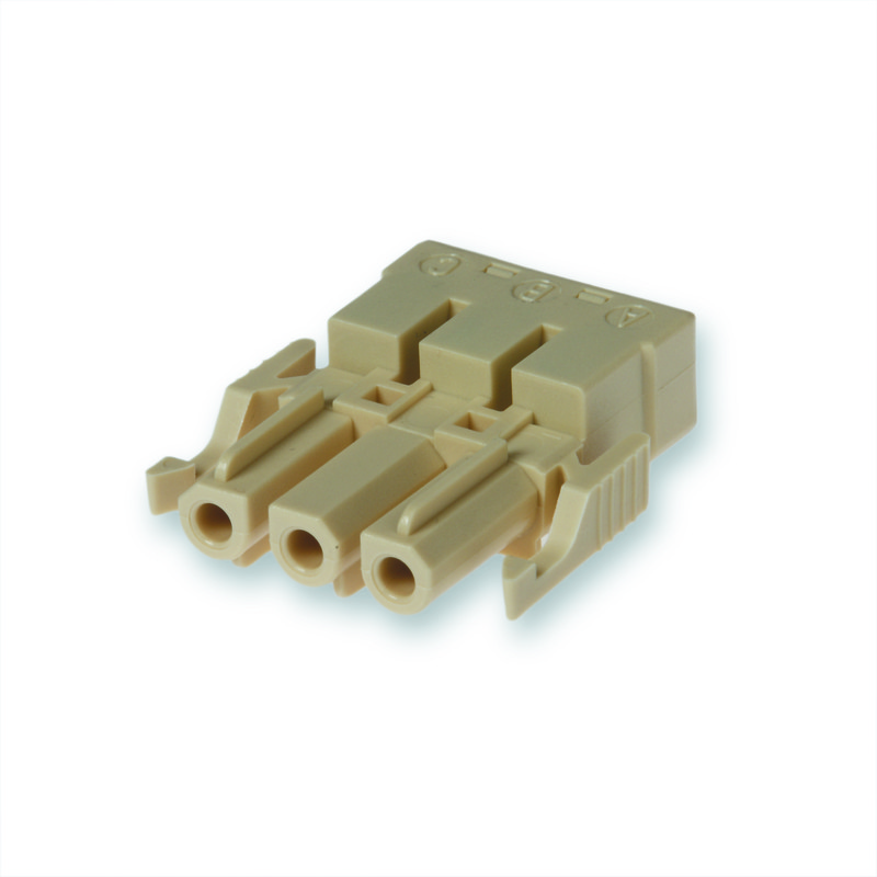 ENSTONET INST. COUPLER 3-POLE SCREWLESS SOCKET BEIGE