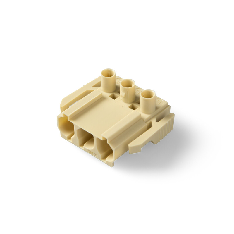 STICKKONTAKT 3-POL BEIGE