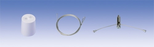 ensto Mechanical accessories wire susp set 1.5m frict.l. cu