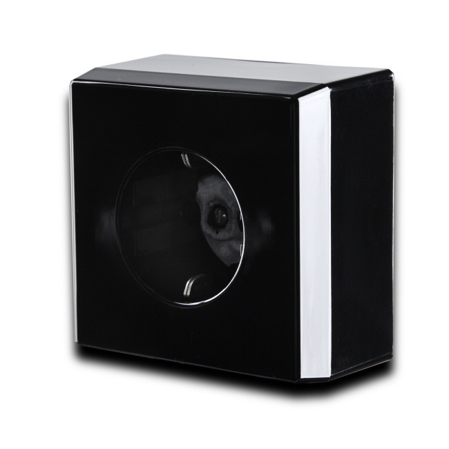 SOCKET OUTLET SURFACE SSO IP21, BLACK