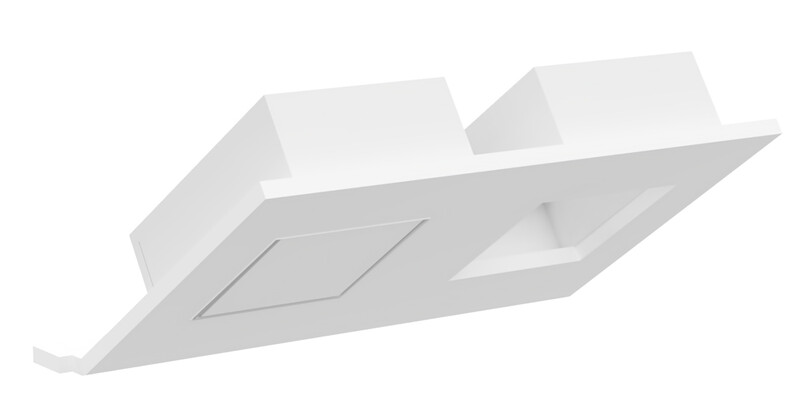 MONT BRICKA KEYST 1XRJ45 MP-U173V