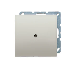 jung Centre plate cable outl w.center plate, alu