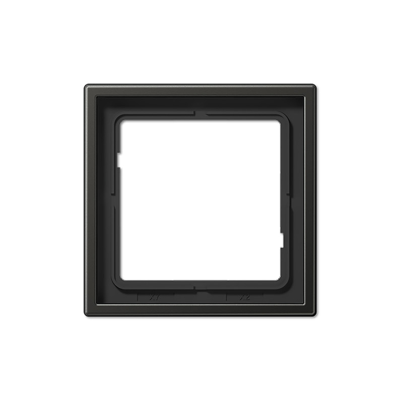 jung Cover plate 1-gang, 81 mm, steel