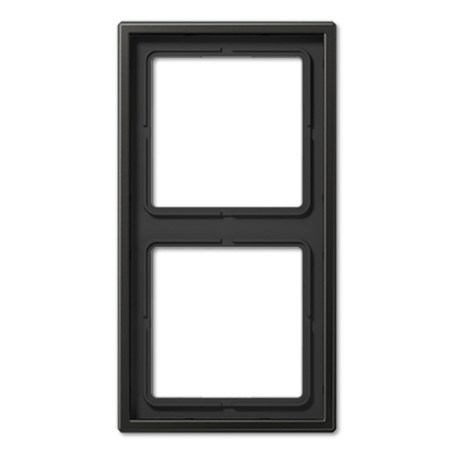 jung Cover plate 2-gang, 81 mm, antracite