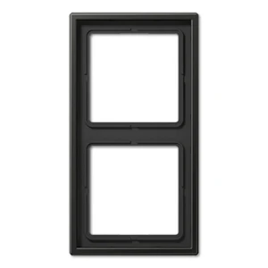 jung Cover plate 2-gang, 81 mm, antracite