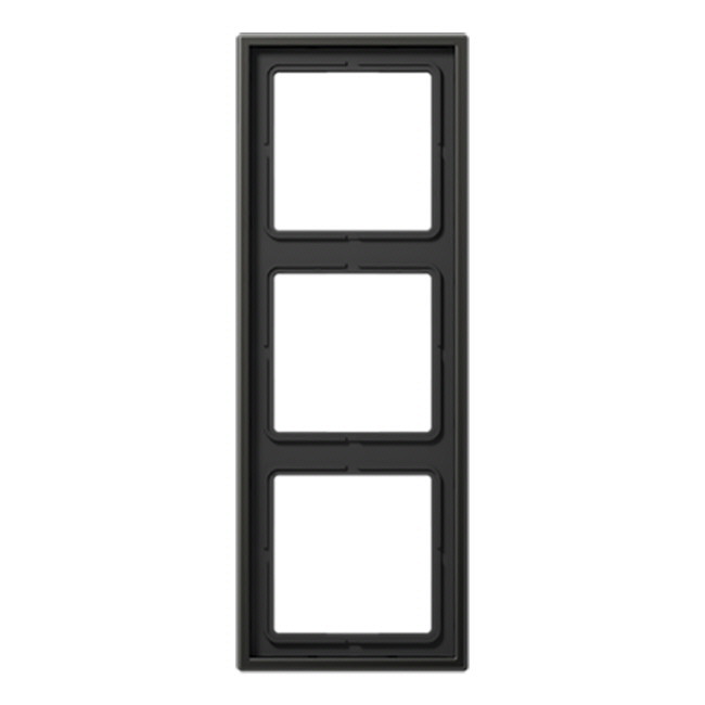 jung Cover plate 3-gang, 81 mm, antracite