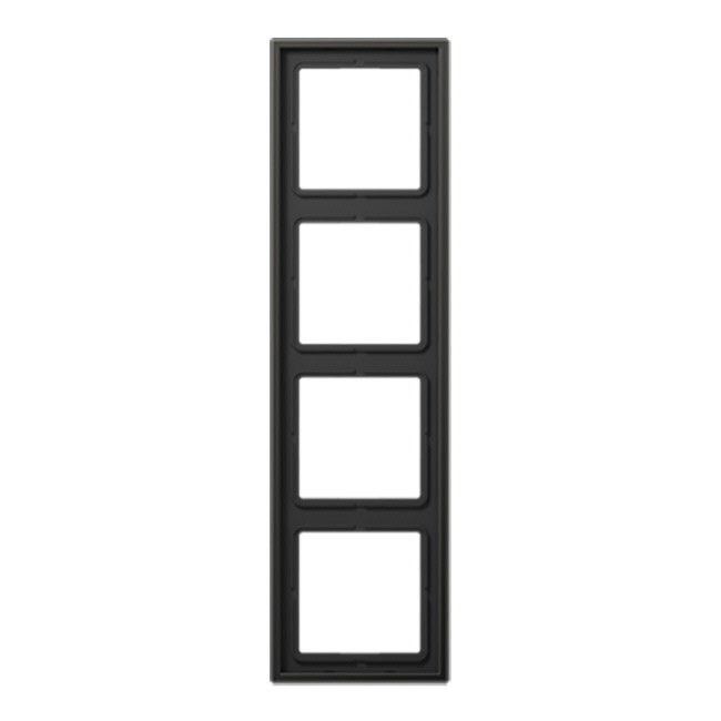 jung Cover plate 4-gang, 81 mm, antracite