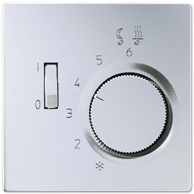 jung Lattiatermostaatti lattia-anturilla,10a,230v,alu