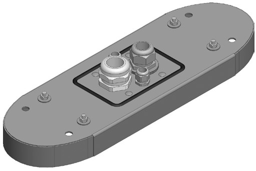 GR MOUNT BOX ENTRY BOTTOM FOR EVF100 OR EVF200