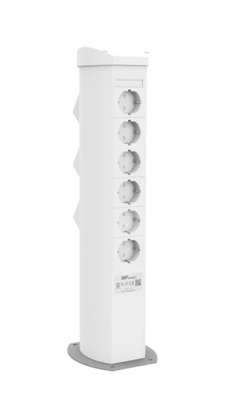 mp bolagen Pistorasiapylväs mp bolagen u616v lattiap. 95x103x476 val