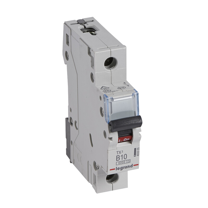 CIRCUIT BREAKER MCB 1-POLE 6KA, B10