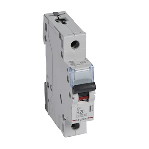 legrand Circuit breaker mcb 1-pole 6ka, b20