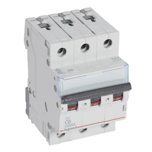legrand Johdonsuojakatkaisija jsk, 3-nap. c6 10ka
