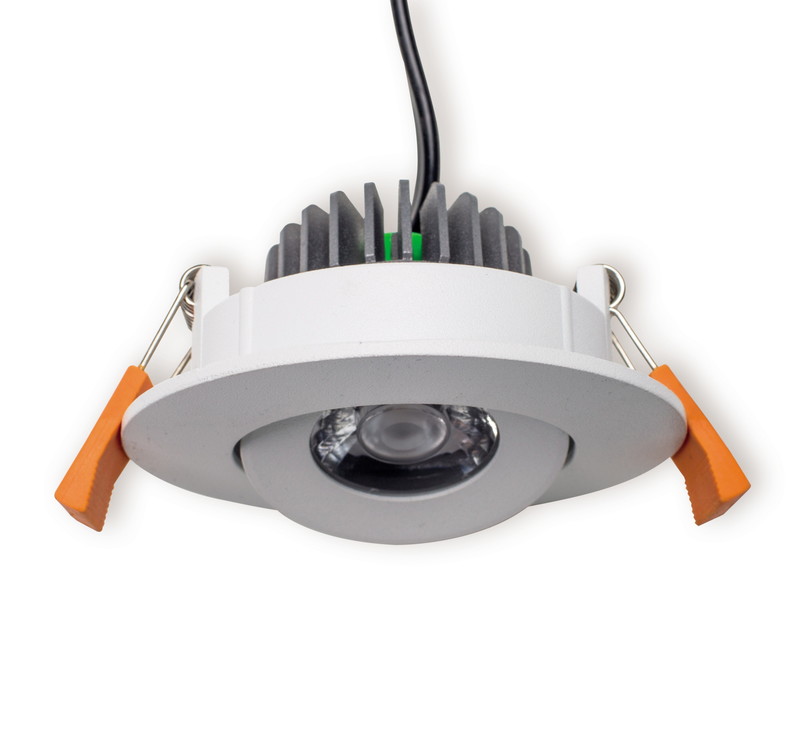 ensto Downlight armatur als90nr/3k 4w/830 led wh