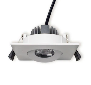 ensto Downlight armatur als90ns/3k 4w/830 led wh