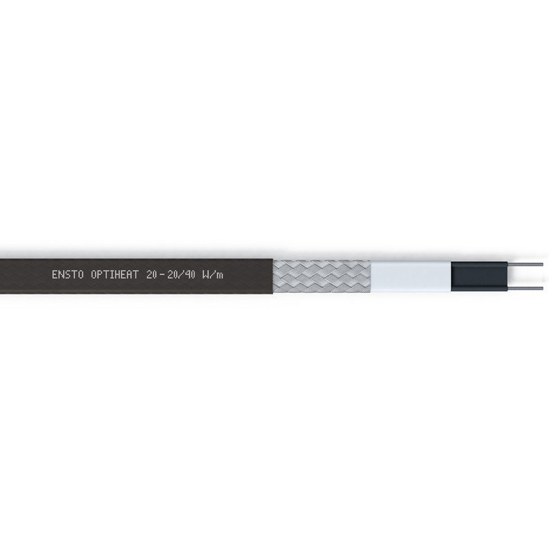 LÄMPÖKAAPELI ITSERAJOITTUVA OPTIHEAT 20/40 W/M MUSTA