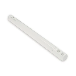 ensto Led luminaire 9w/8dw 2x2 2 plugs, switch