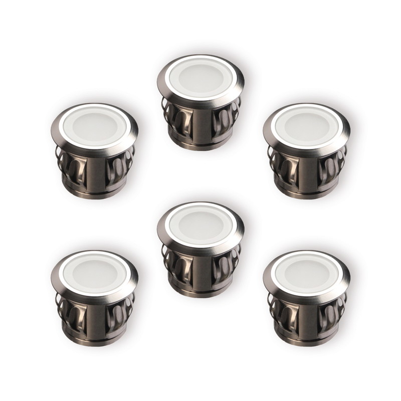 UNIVERSALARMATUR DECK LED SET EUDL6SET IP44 LED 4W/830
