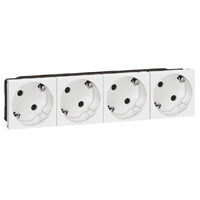 DUCT SOCKET SKT 4X2P+E SCH 45