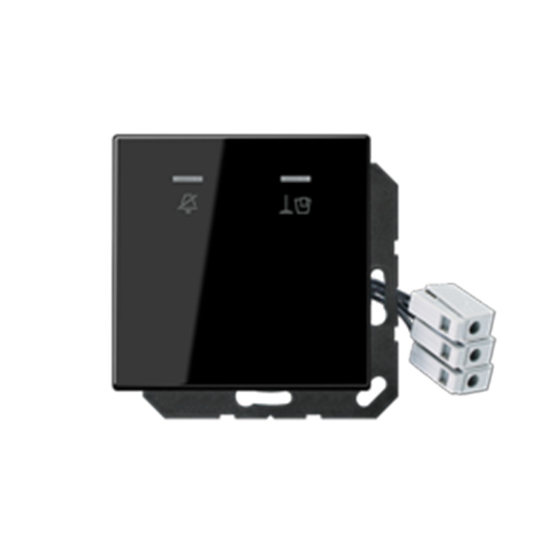 ensto Indicator lamp fixture jung hotel centre plate led black
