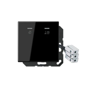 ensto Indicator lamp fixture jung hotel centre plate led black