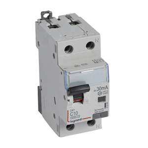 legrand Residual current device, rcbo rcbo 2-pole c10, 30ma