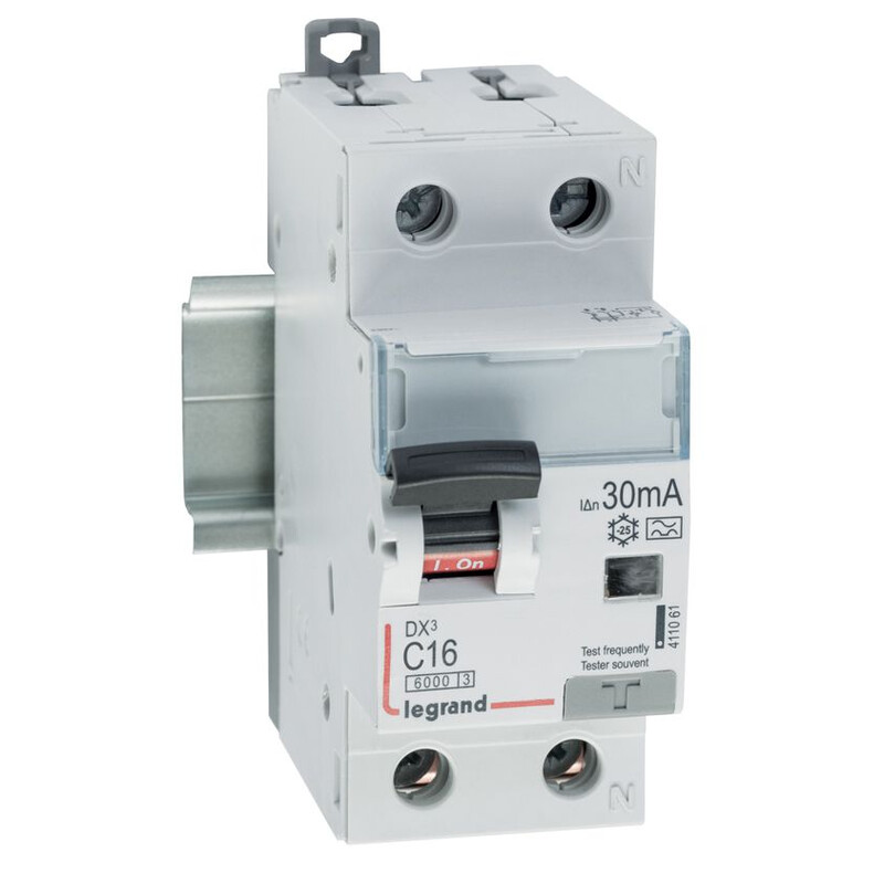 RESIDUAL CURRENT DEVICE, RCBO RCBO 2-POLE C16, 30MA