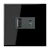 ensto Transformer ensto intro usb charger 3a(typea+c),black