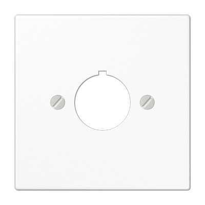 ensto Keskiölevy 22,5mm reiällä, valkoinen