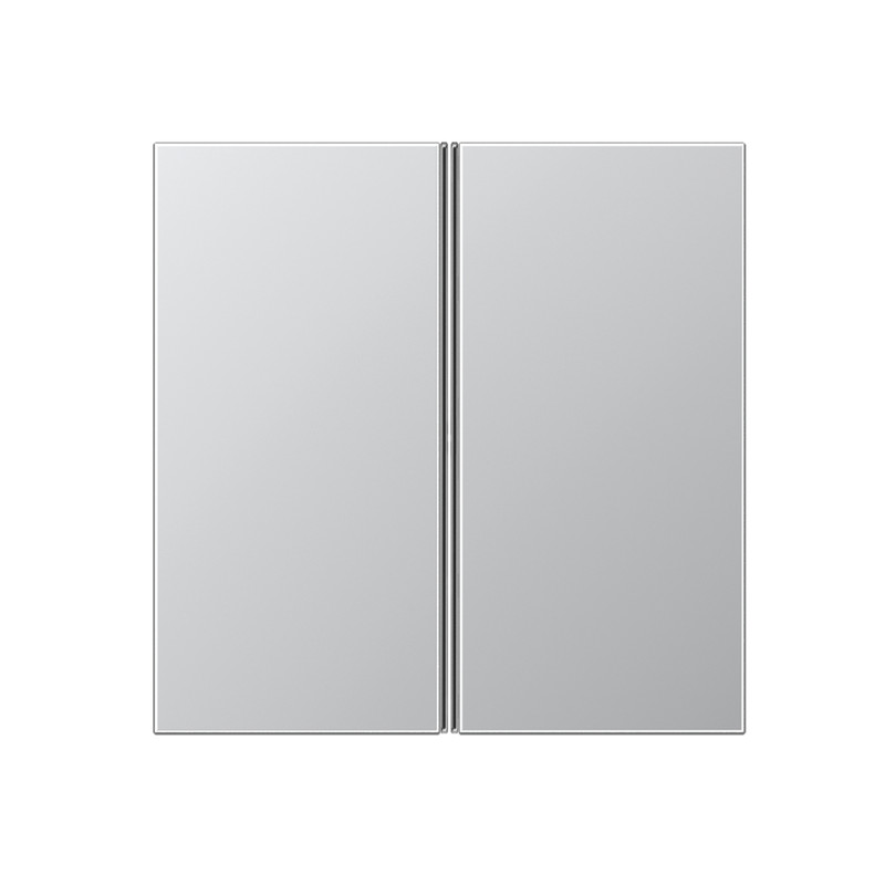 jung Tryckknapp knx f40 2 vippor, aluminium